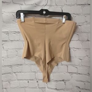 Honeylove Seamless Sculpting Bottom Bodysuit Brief Wear XL Beige